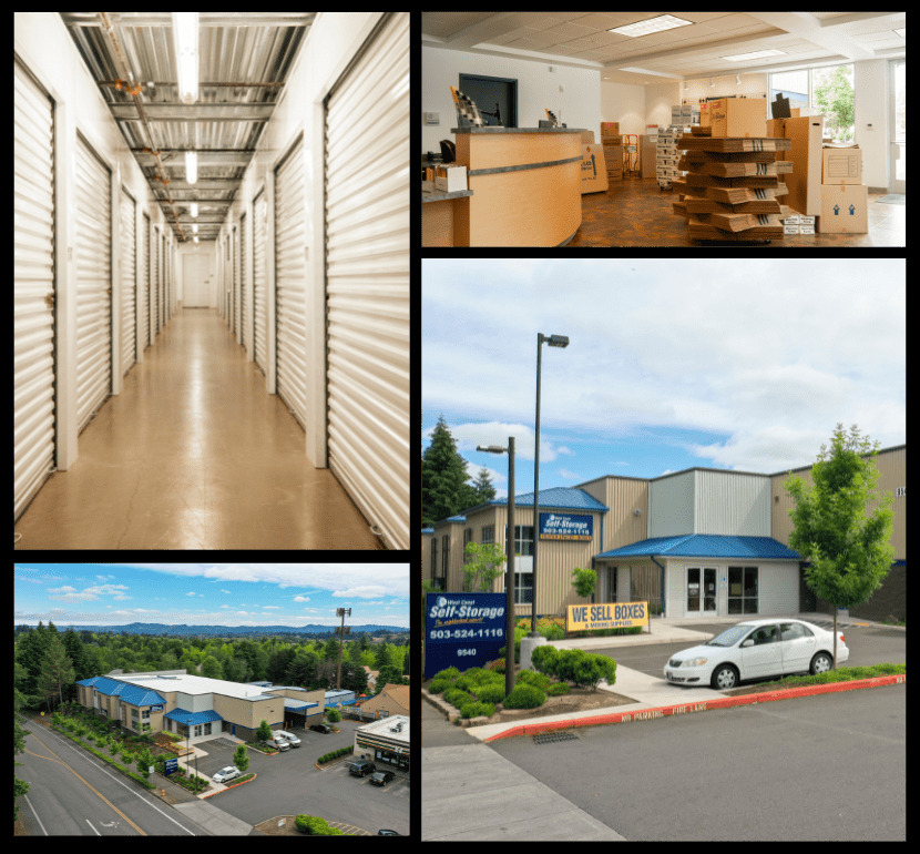 West Coast Self-Storage Beaverton at 9540 SW 125th Ave